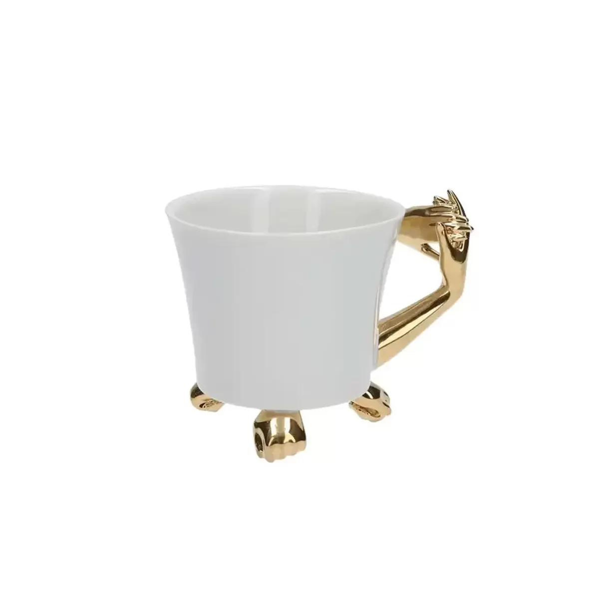 Porcelain mugs and cups
