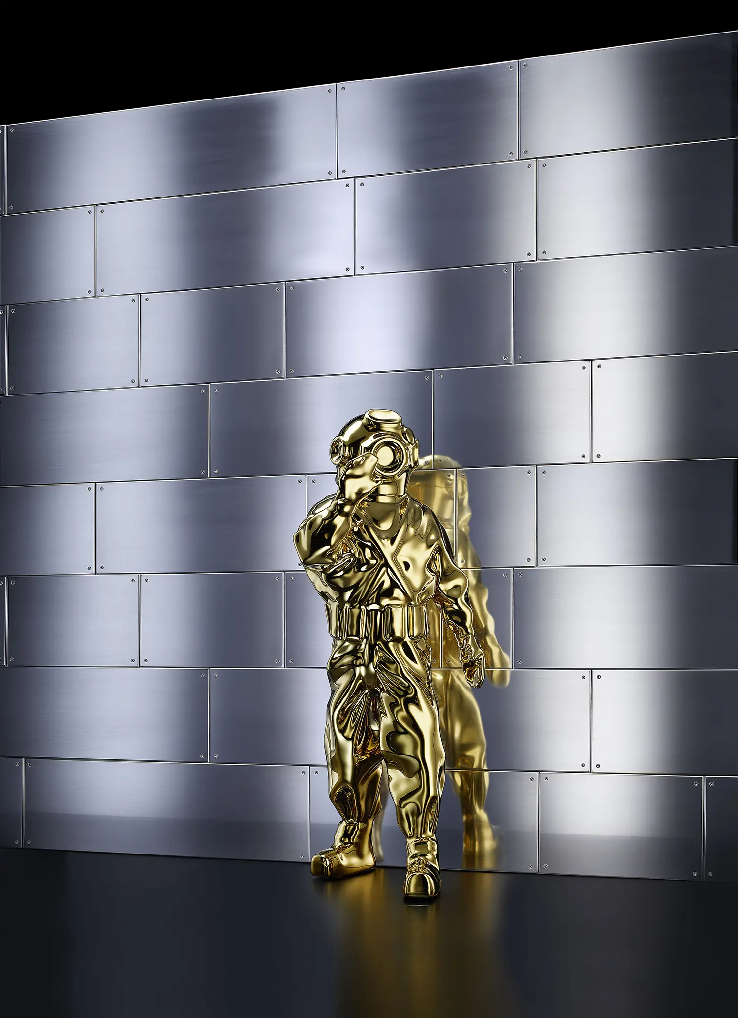 Porcelain figural artwork