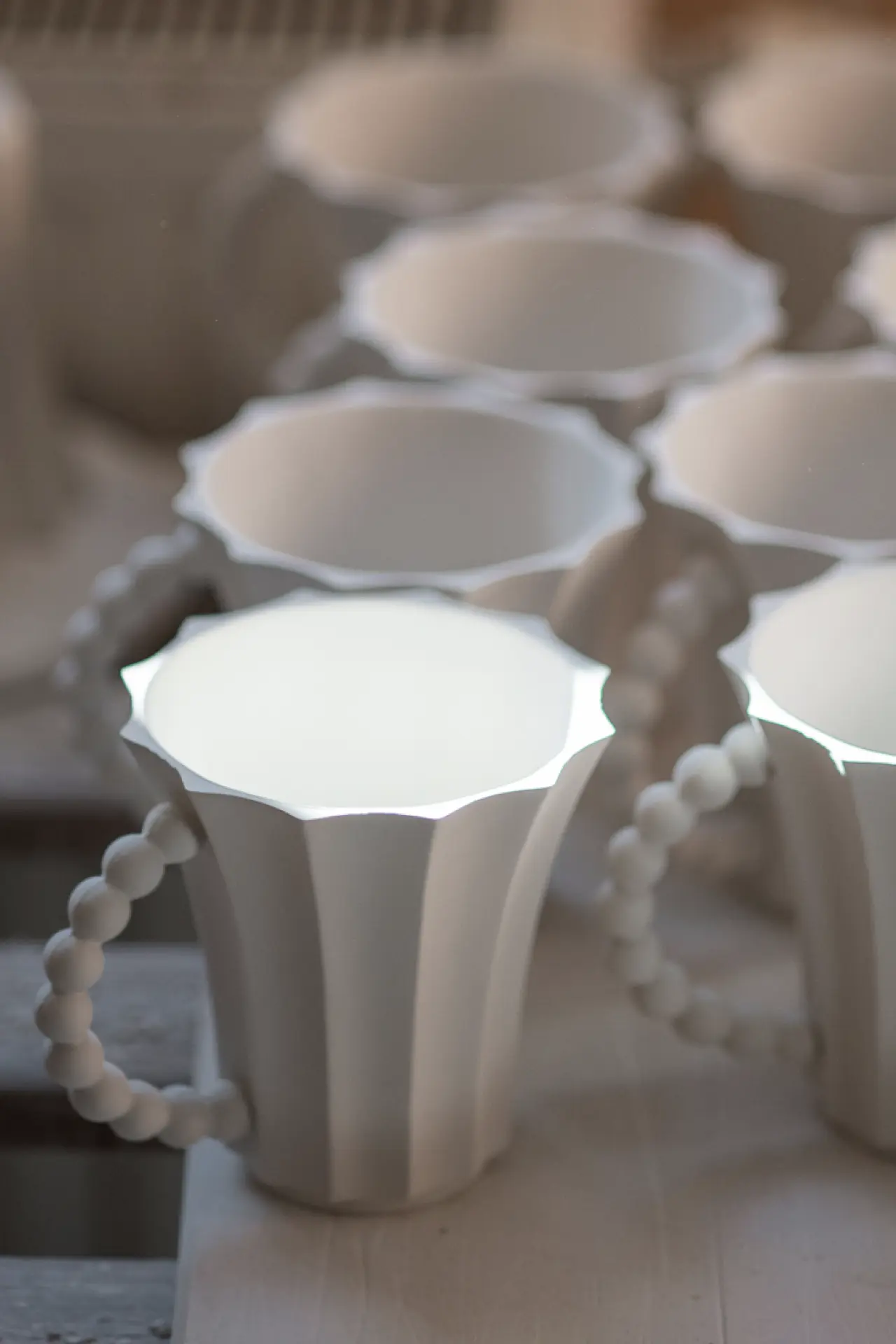 Drying and retouching Drying and retouching